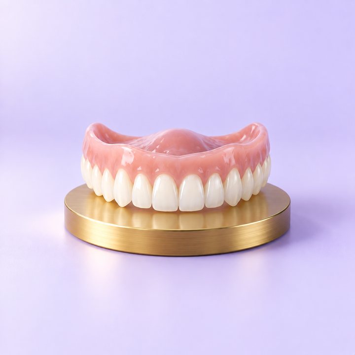 3D model of a complete denture
