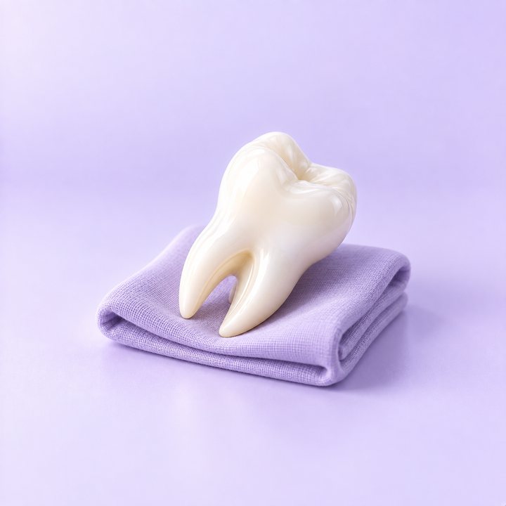 3D model of a wisdom tooth
